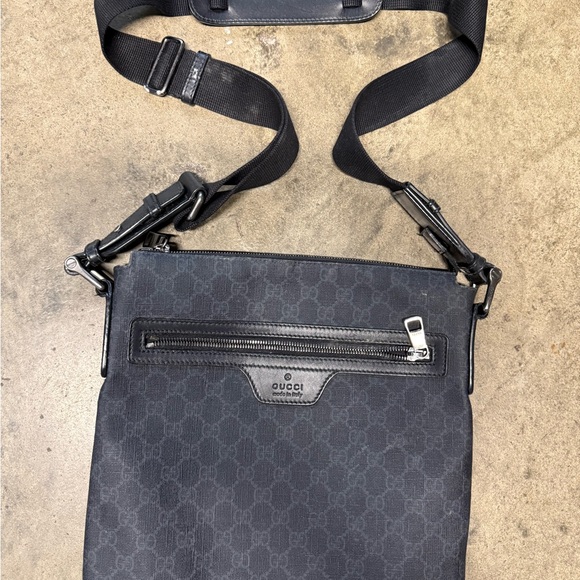 Gucci Other - Gucci Dark Gray Messenger Bag